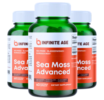 Three Sea Moss Advanced Bottles